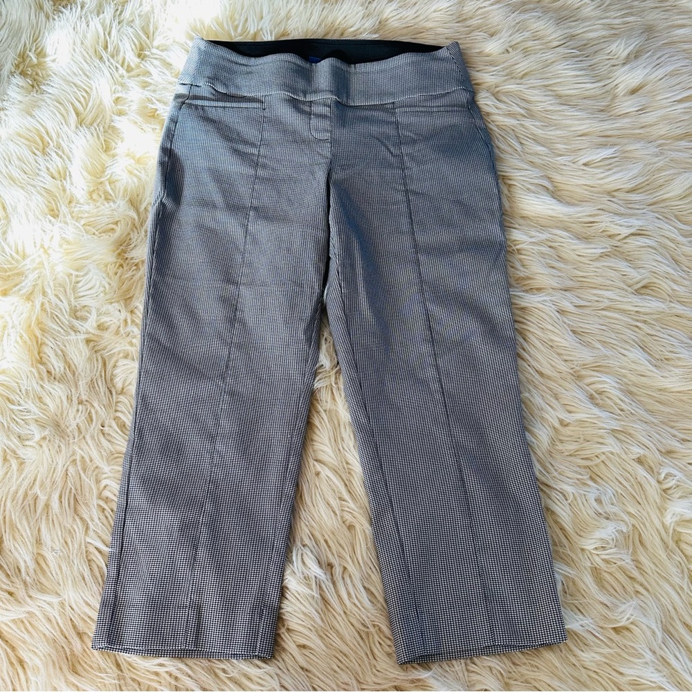 APT. 9 ‘BRYNN’ houndstooth pull-on skinny dress pants